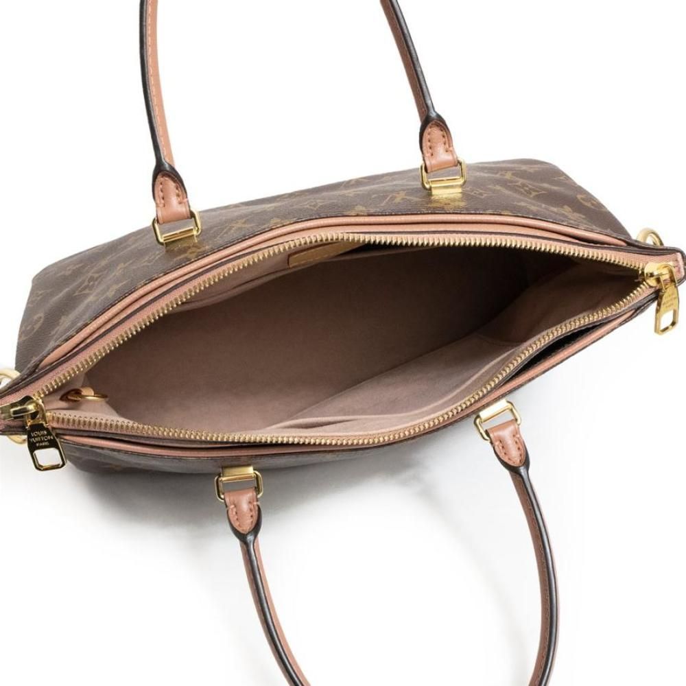 Louis Vuitton Monogram Bois de Rose Brown Pallas Shoulder Bag - Picture 3 of 10